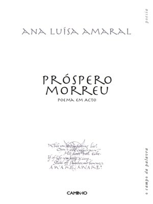 cover image of Próspero Morreu